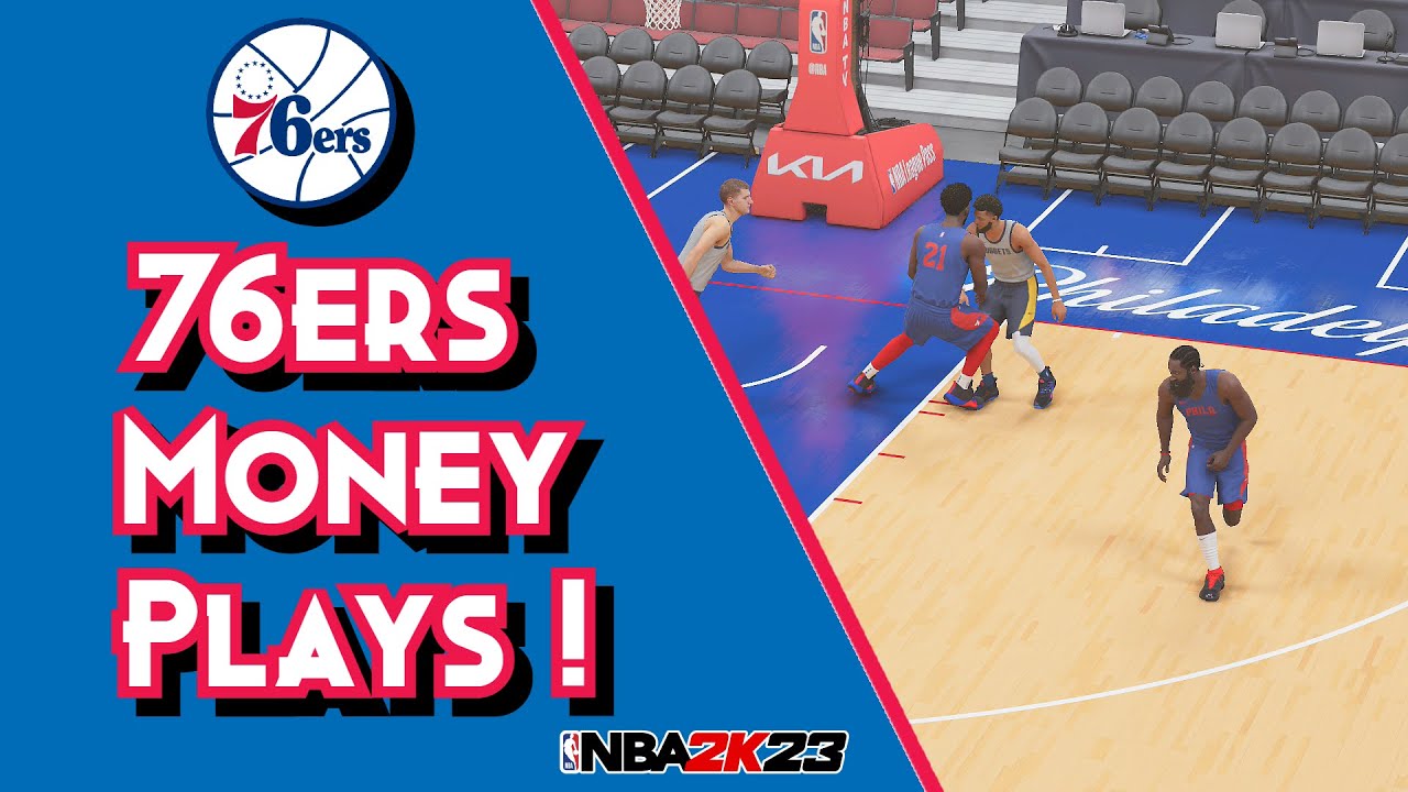 4 76ers Money Plays In NBA 2K23 ! | Get Open 3's & Easy Dunks | 2K23 Playbook Tutorial