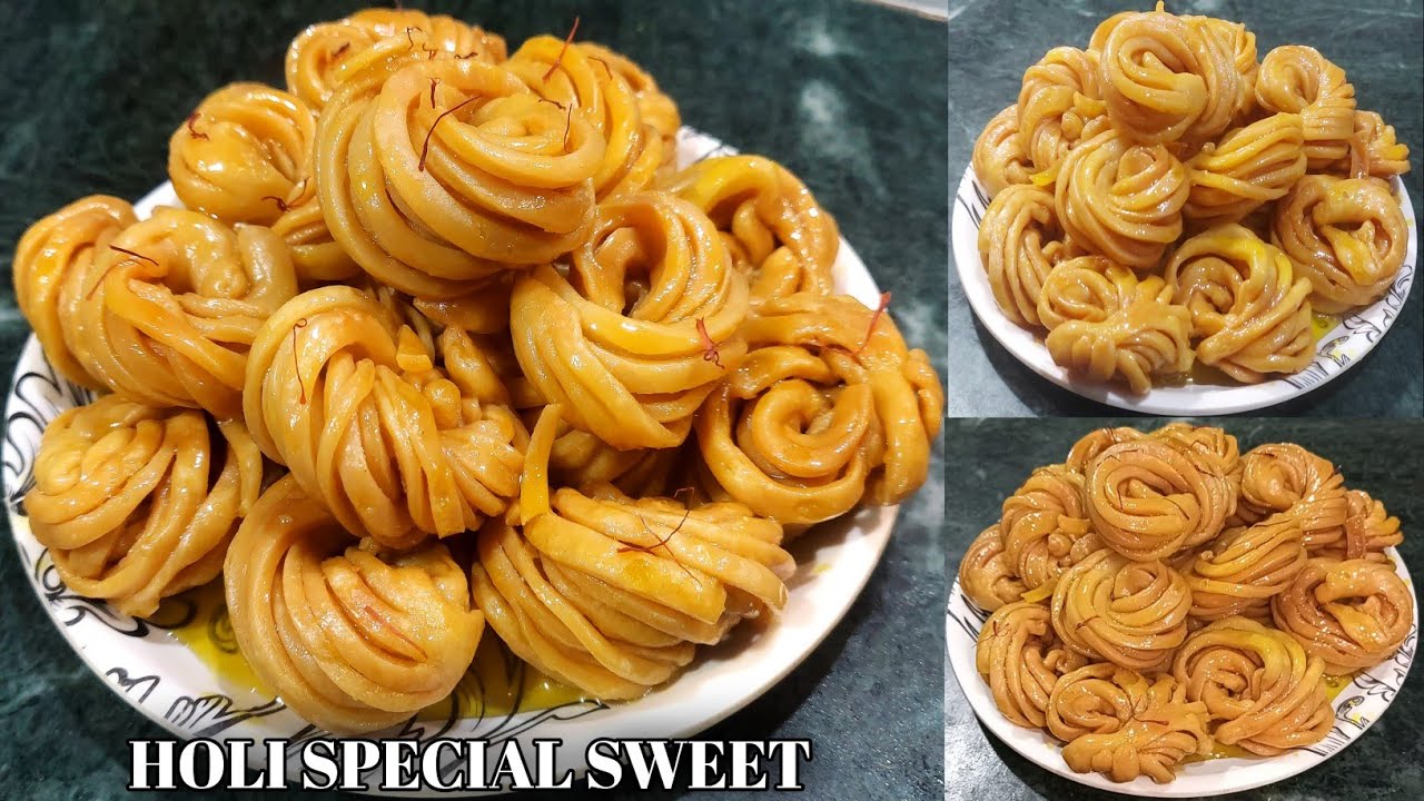 Holi Special Delicious Sweet Mathri|गेहूं के आटे से बने खस्ता और रसीला मठरी|नया मिठाई बनाने की विधि।