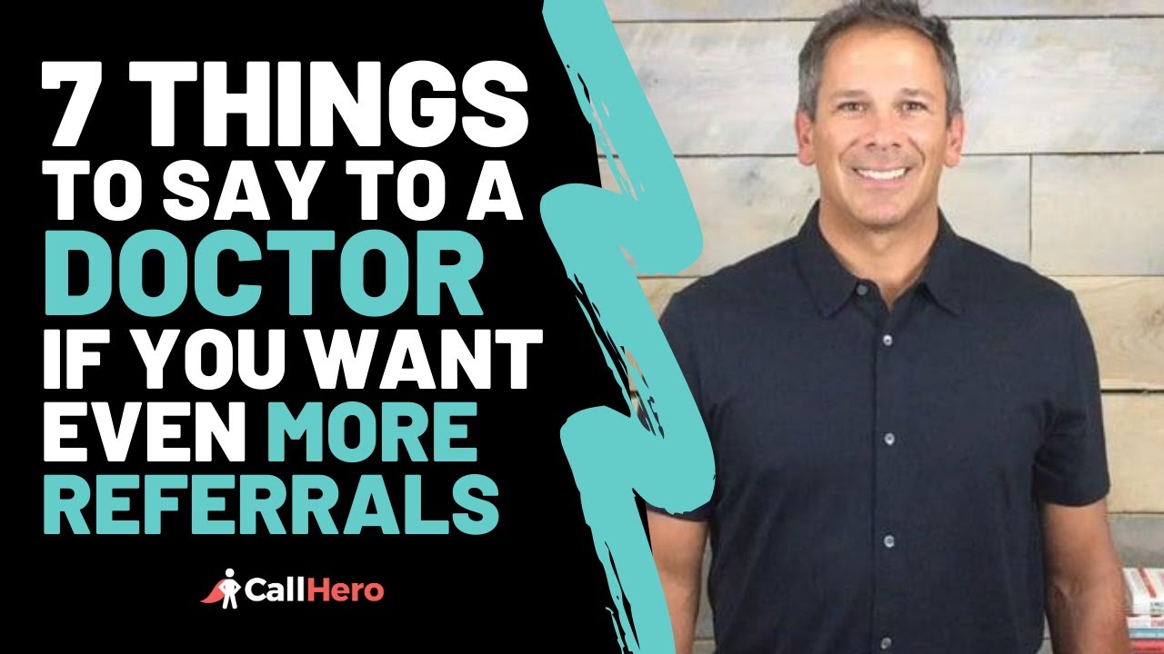 What NOT to Say When Marketing to Doctors for Referrals