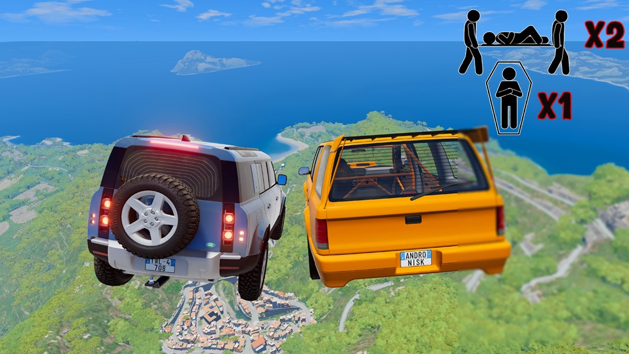Realistic High-Speed Car Crashes 🚗💥in BeamNG.drive | Ultra Detailed Crash Compilation!? #09