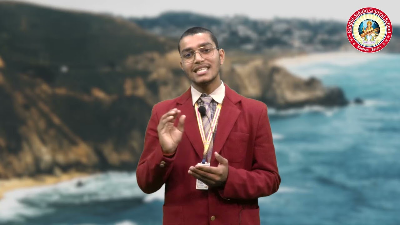 What The Ocean Can Teach You About Life || Cover By Ritanshu Ranjan STD. IX || R S C  School