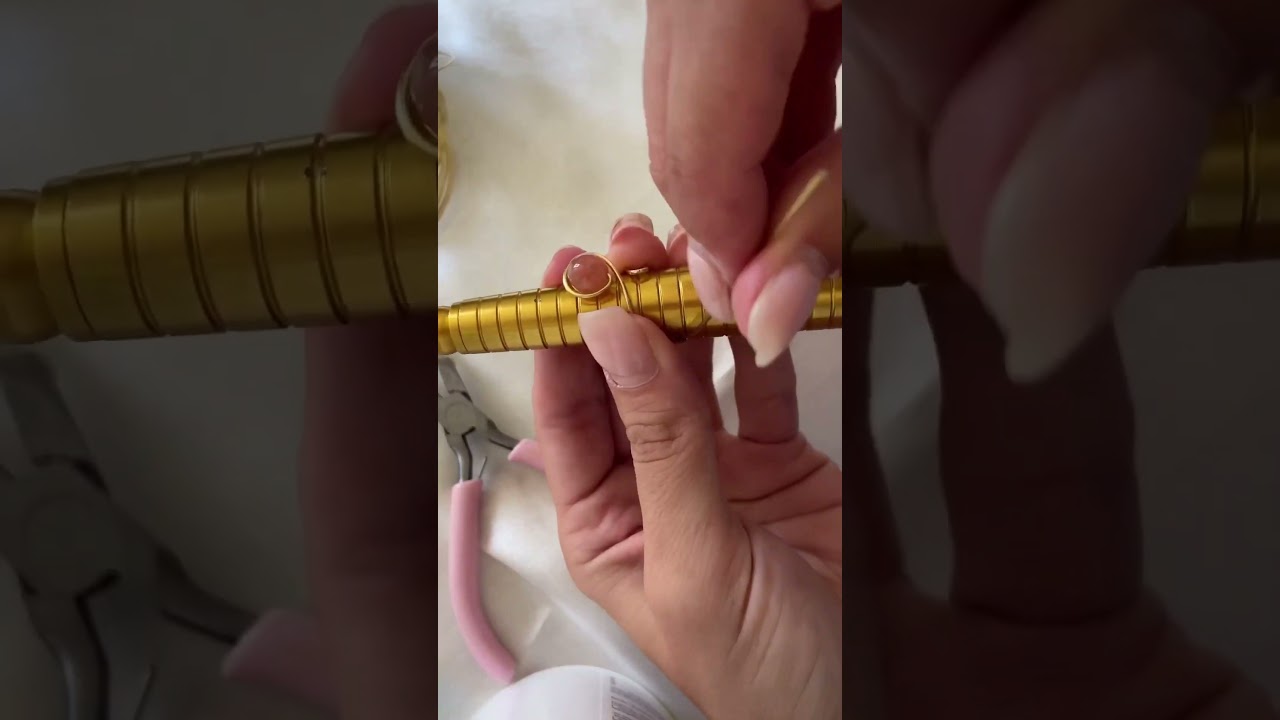 Cr&eacute;er une bague avec du fil en laiton anti ternissement