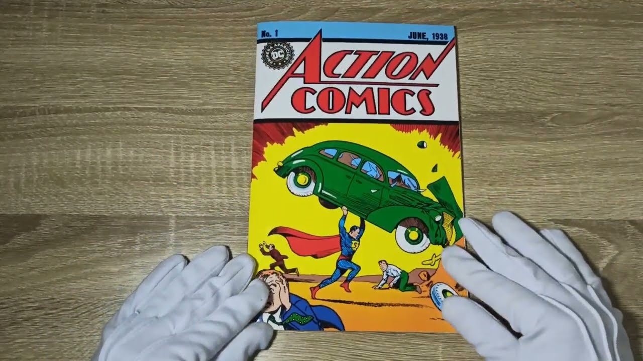 Action Comics #1 Superman - June 1938 Full Page Comic