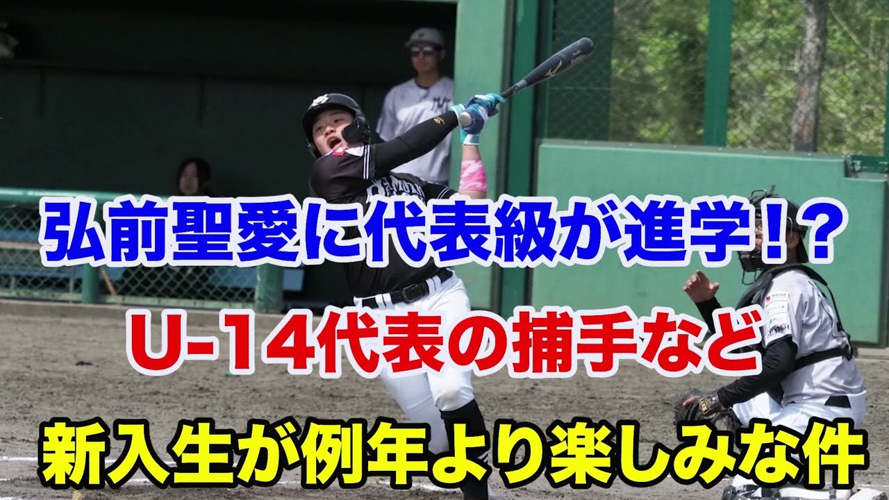 【新入生情報 2026】弘前学院聖愛にU-14の代表捕手が進学予定⁉️投手も有望株で聖愛が強くなりそうな件