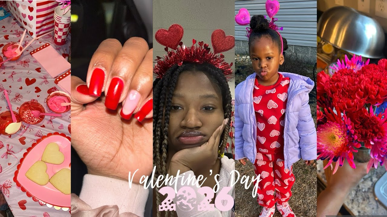 Valentine’s Day vlog| living in South Carolina | slumber party, cocktails, gifts, +more 