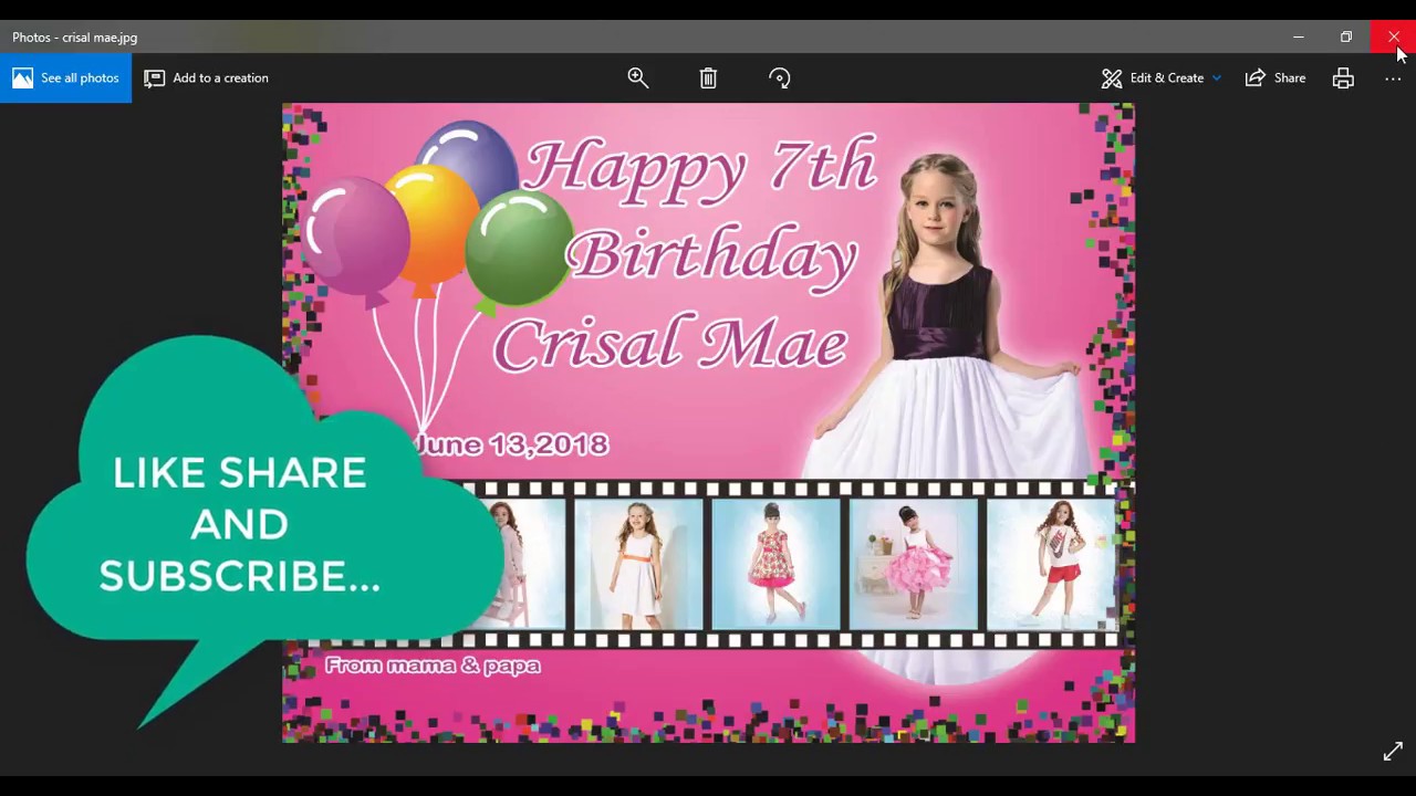 Tarpaulin layout (Film Strip Design) in Photoshop cc 2015