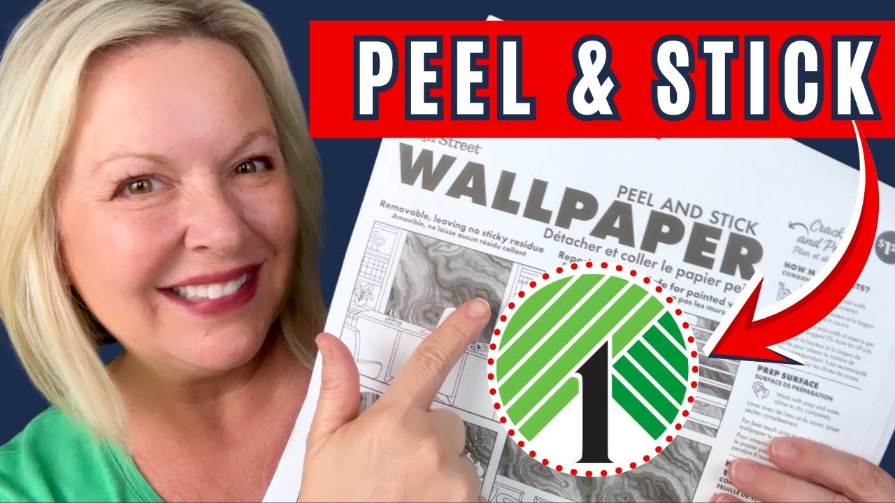 *СОВЕРШЕННО НОВЫЕ* Самоклеящиеся обои из Dollar Tree: лайфхаки для самостоятельного декорирования...