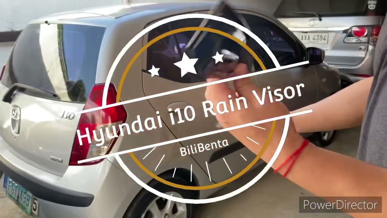 Hyundai i10 Rain Visor