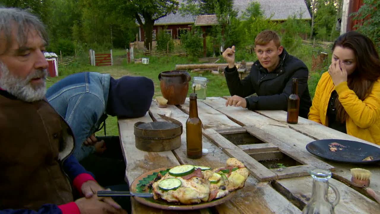 Pawel Grimvi och Rocco Milovanovic ryker ihop - Farmen (TV4)