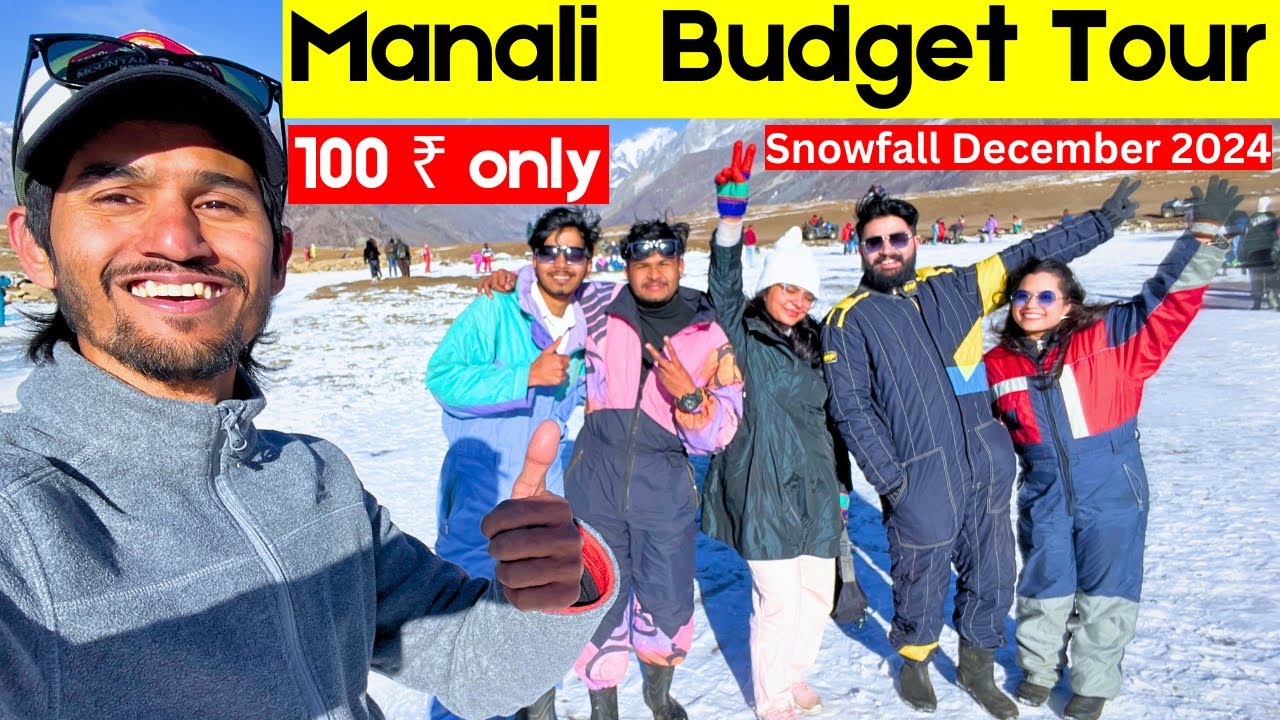 Manali local sightseeing places 🌨️☃️🏔️ | Manali Budget Trip 🌨️☃️❄️🏔️| Rohtang Pass 🌨️☃️