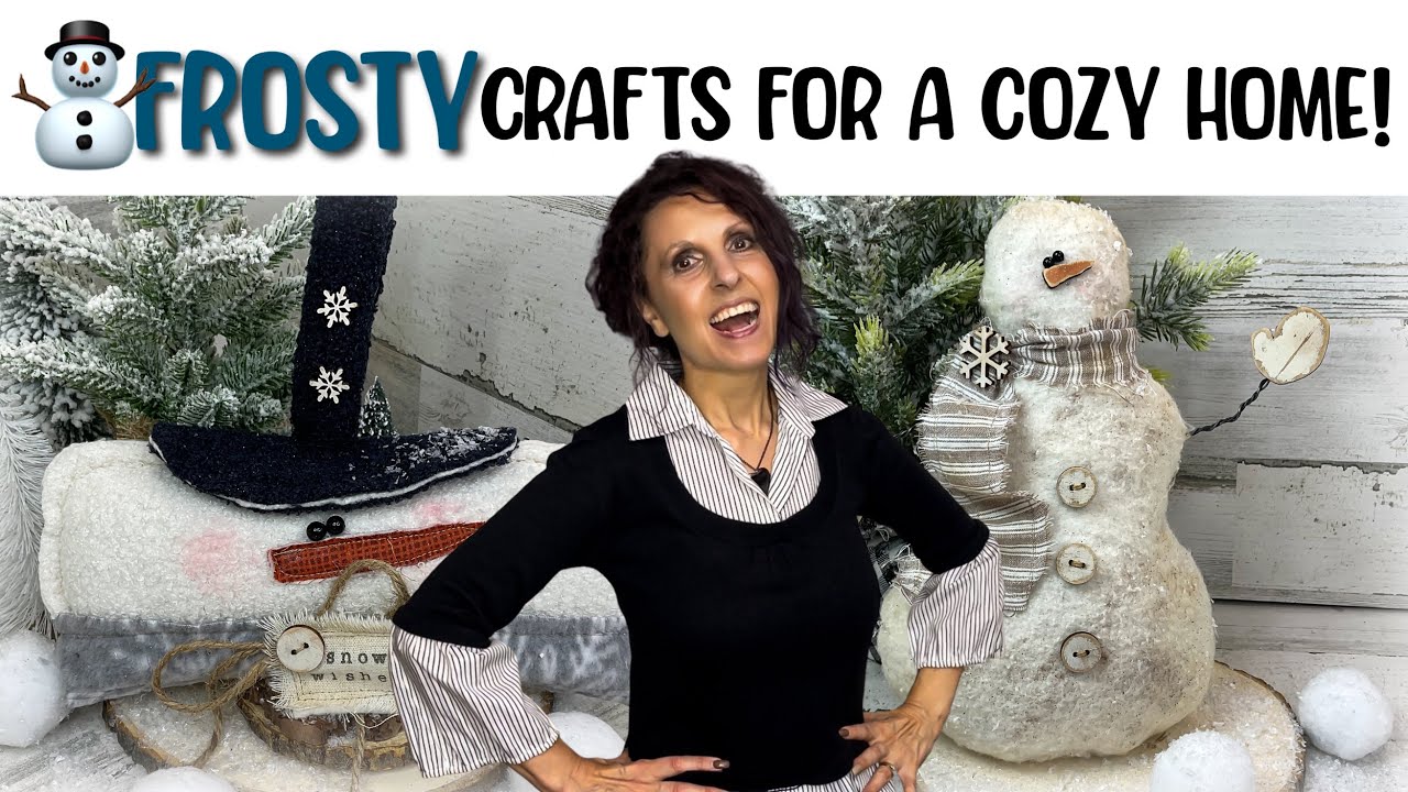 Easy Winter Snowmen Fabric Crafts For Your Home You Can Make Today! | DIY Winter Snowman Crafts 2025