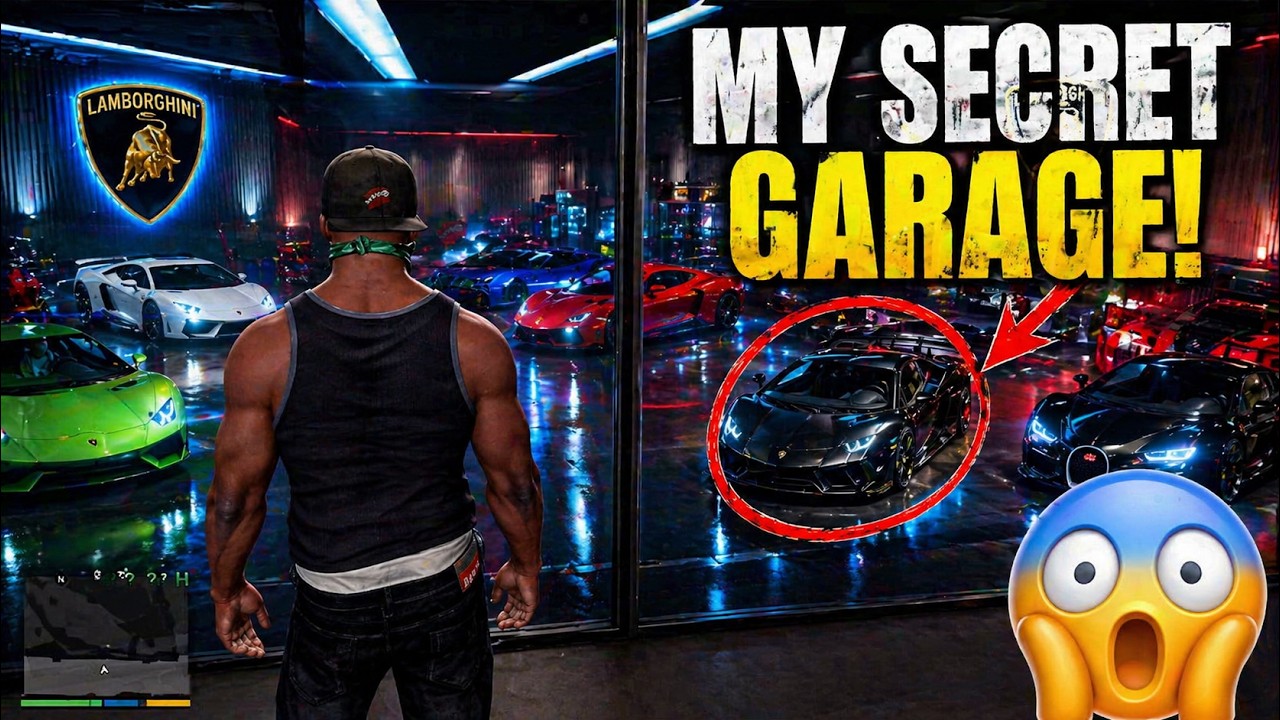 RICHEST CAR BASEMENT IN THE WORLD | GTA V 😱