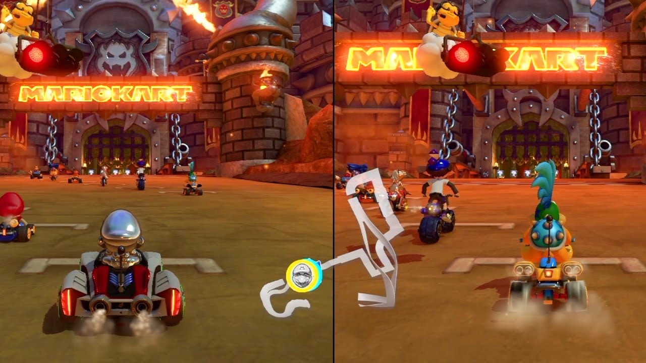 Mario Kart 8 Deluxe |  Special Cup | 2 Players | Game 07