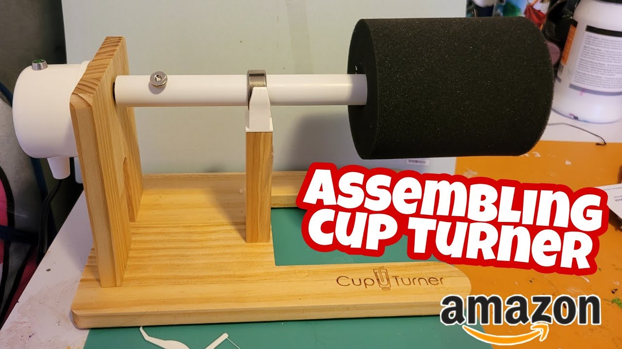 Assembling cup turner from Amazon