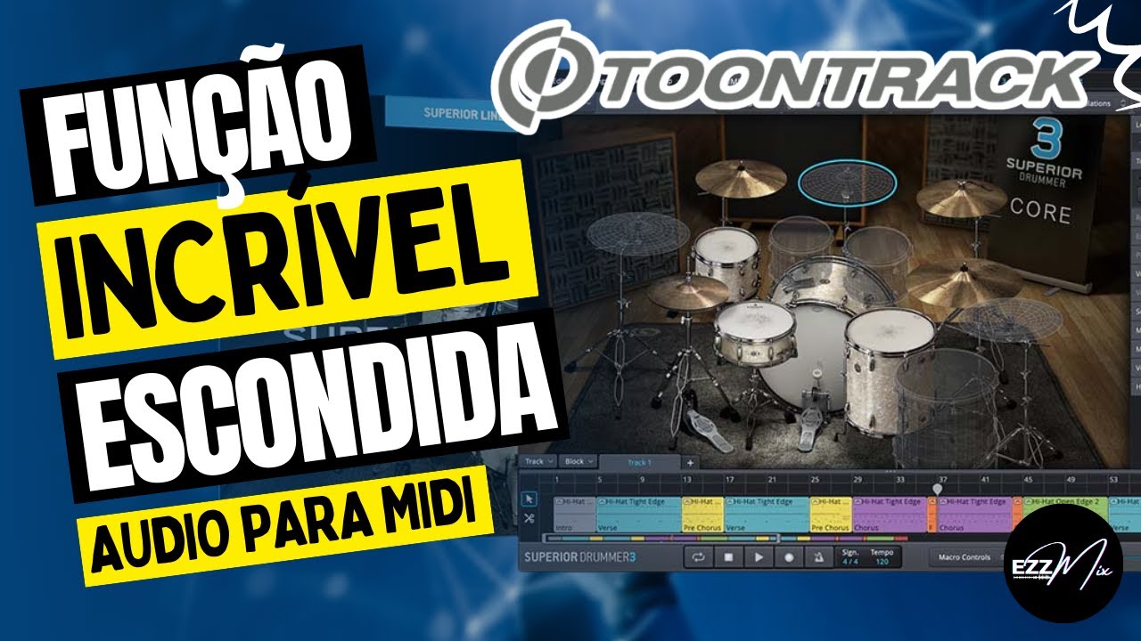 AUDIO PARA MIDI - FUNÇÃO INCRIVEL 