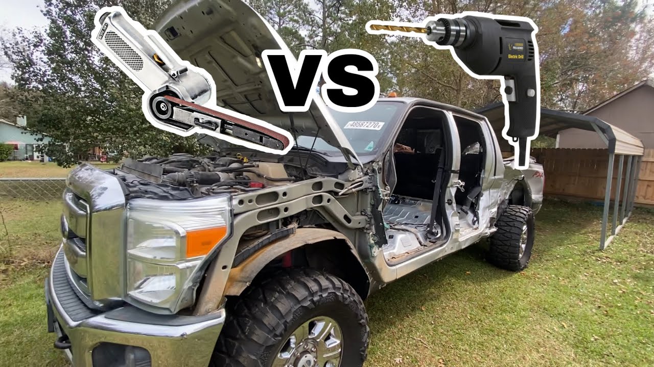 2 Ways To Remove Spot Welds: Dream Truck Episode 15