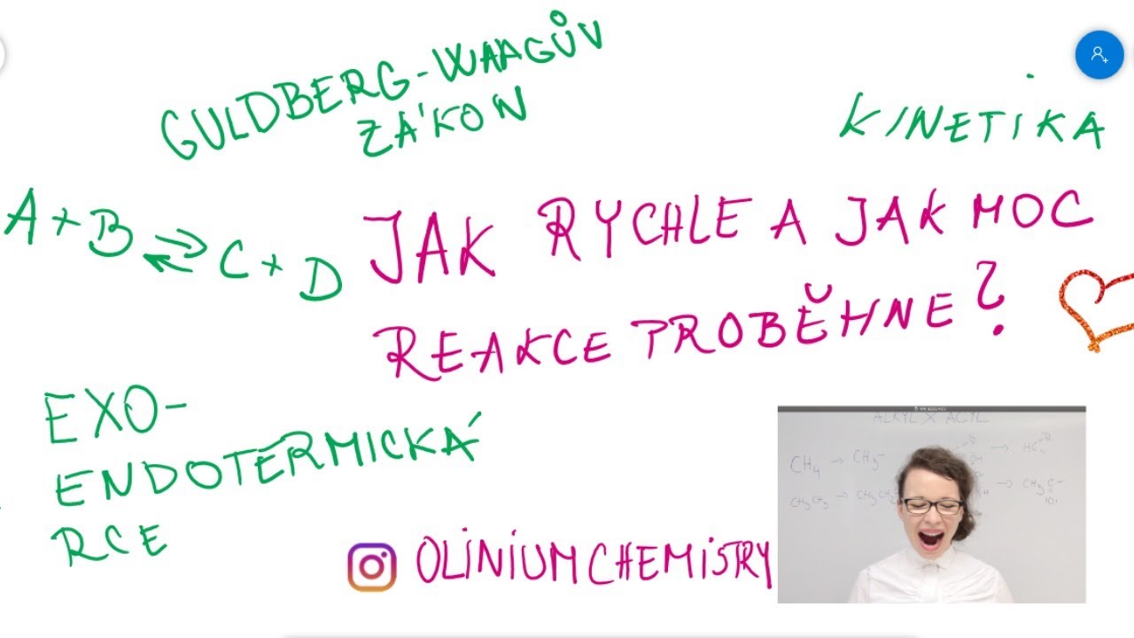 LIVE: Základy chemické rovnováhy
