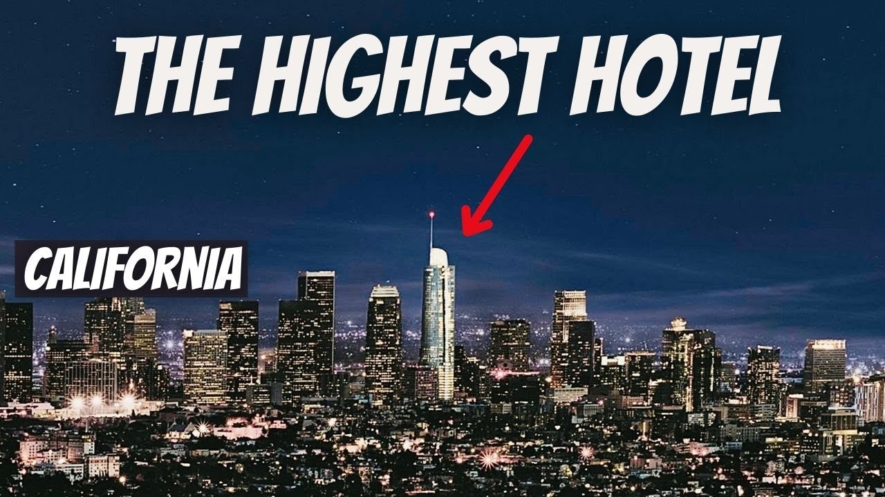 BEST LUXURY HOTEL in Los Angeles with AMAZING view 🤩InterContinental LOS ANGELES Downtown suite tour