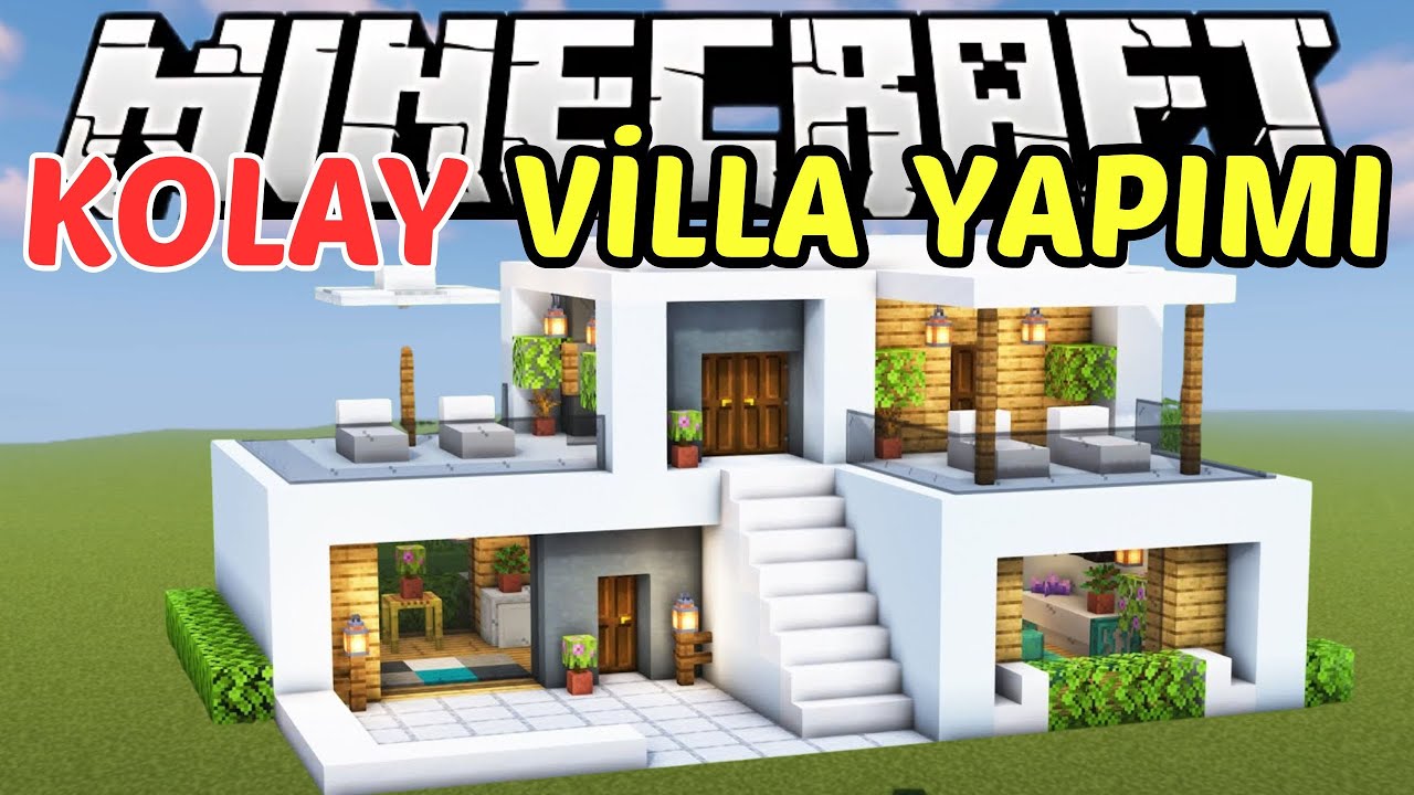 Kolay Modern Bir Ev Nasıl Yapılır? 🏡 | Minecraft Ev Tutorial
