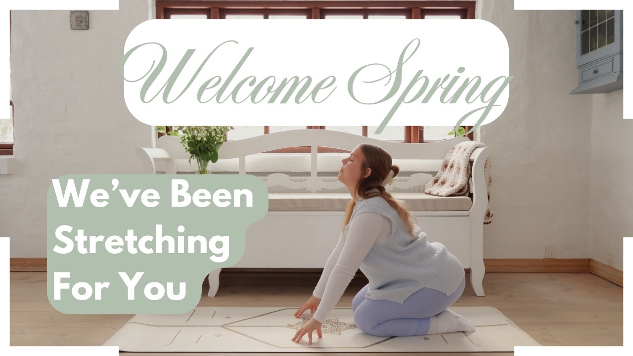 Welcome Spring, We’ve Been Stretching for You | 20 Min Yoga 🌷