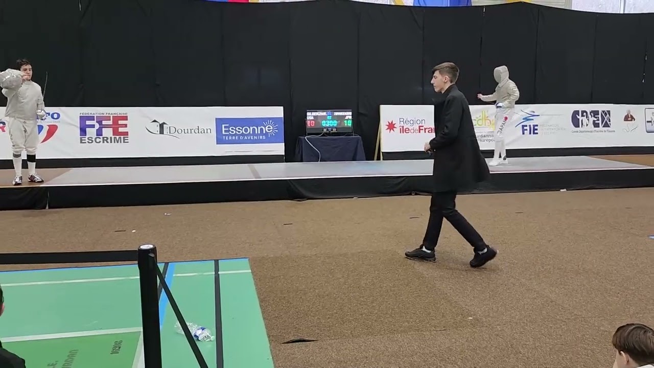 Dourdan World Cup 2023 JMS - L8 - Jordan Silberzweig USA v Hiwatashi Reo JPN