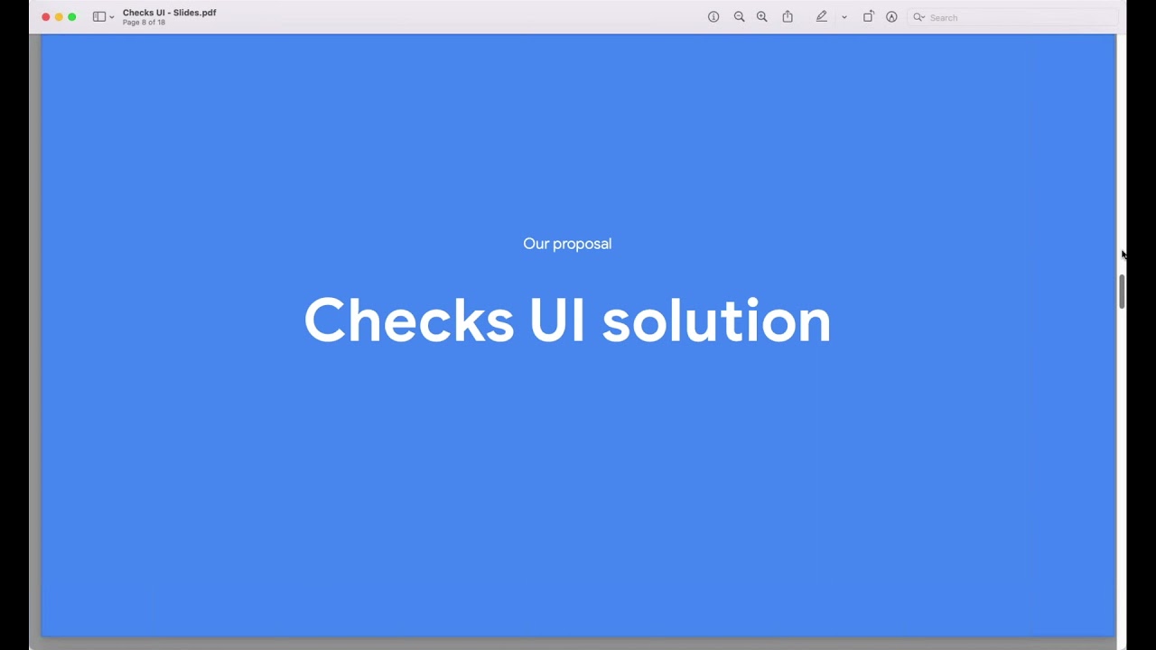 New Checks UI in Gerrit v3.5