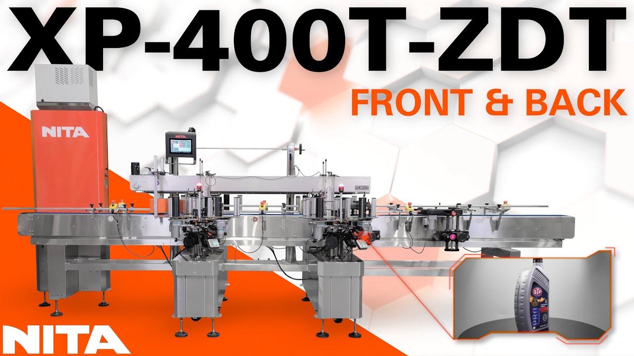 High Speed Front & Back Label Applications on Oil Pint Quarts with Zero Down Time