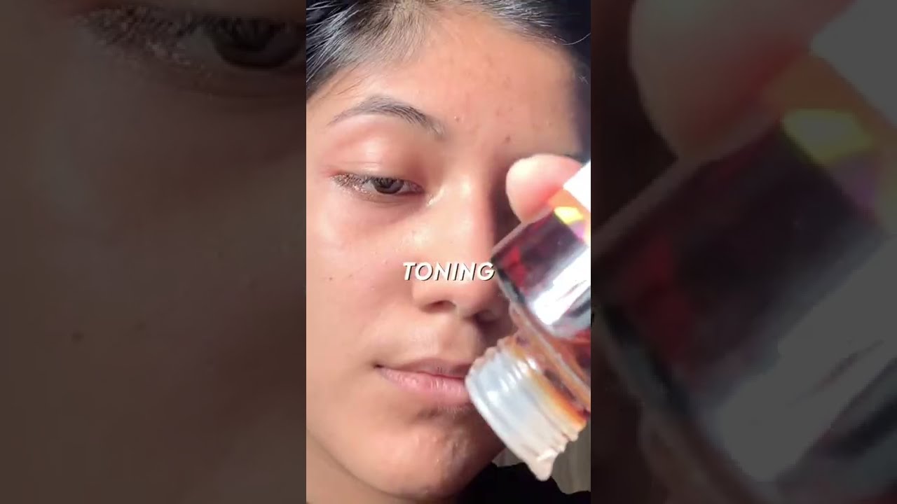 How I achieved Glass Skin🤍✨ #shorts #skincare #glassskin