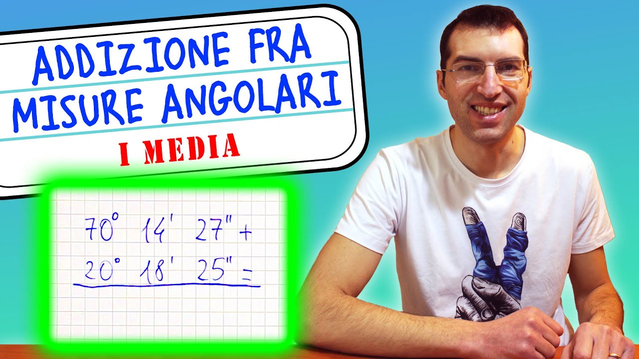 Addizione con gli angoli - 1ª Media [Tutorial per Genitori]
