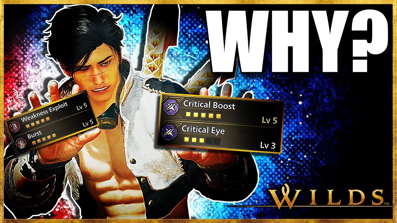 В чем смысл разделения навыков между оружием и броней в Monster Hunter Wilds?