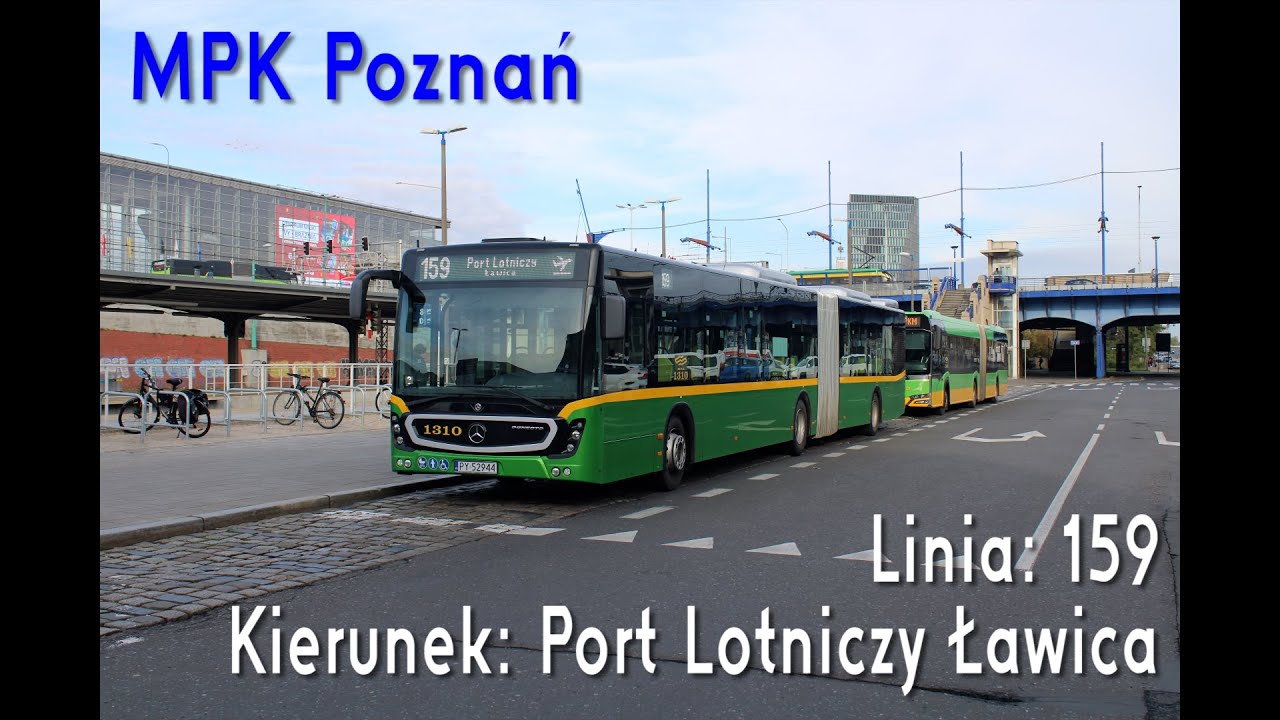 [🇵🇱PL] TIMELAPSE: MPK Poznań - Linia: [🚍159]