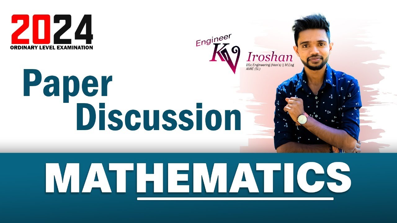 2024 O/L Maths Revision Class (English Medium) - Day 1