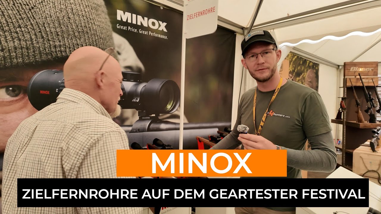 Geartester Festival 2025: Minox RS-4 & RS-6 &ndash; Hochwertige Zielfernrohre f&uuml;r Einsteiger bis Profis