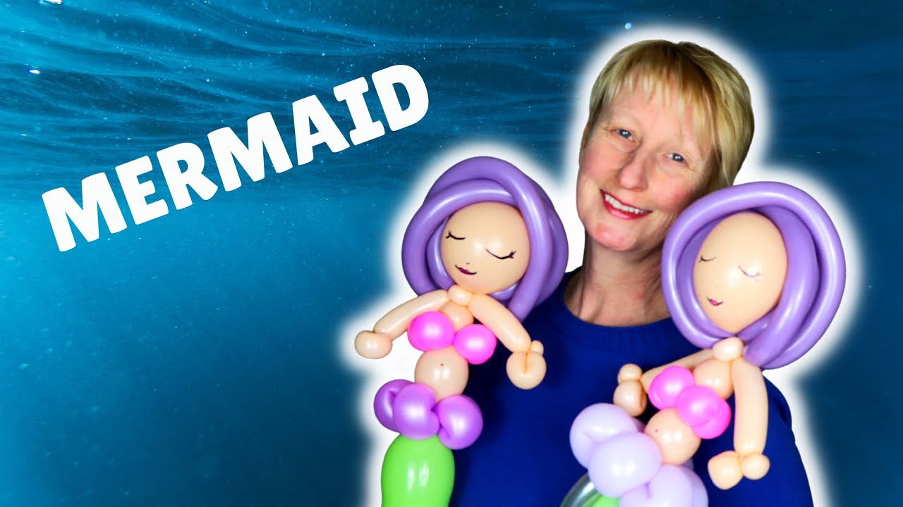 Mermaid Balloon Tutorial 🧜‍♀️