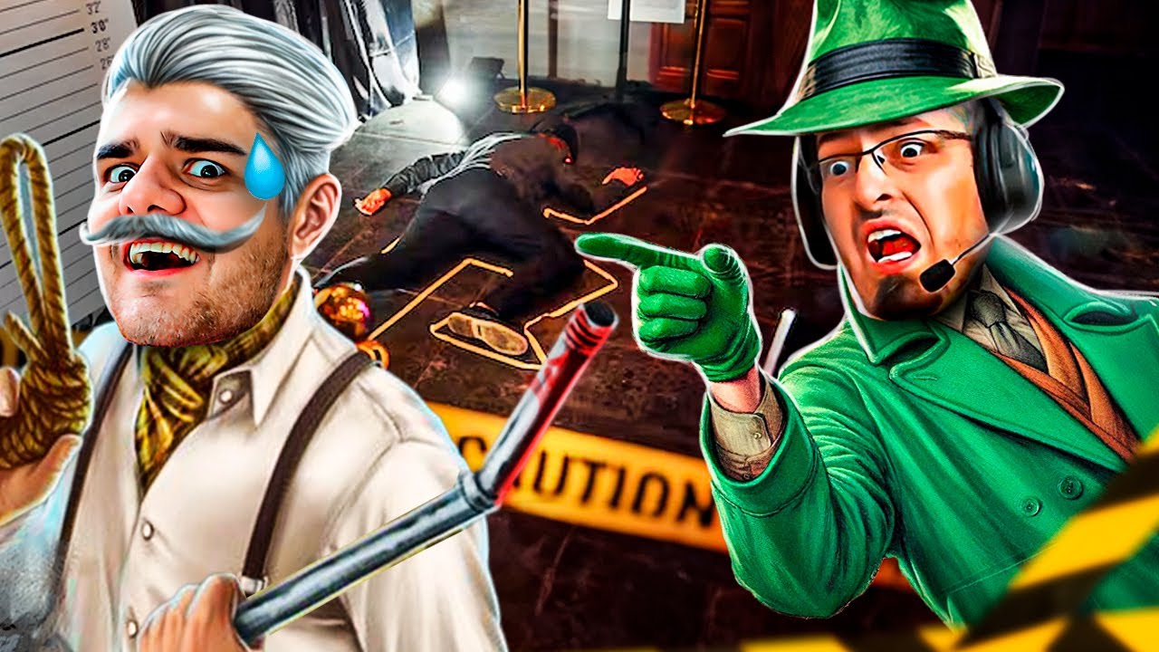 DETETIVES INVESTIGANDO QUEM MATOU A MÃE DO RAZOR - Cluedo