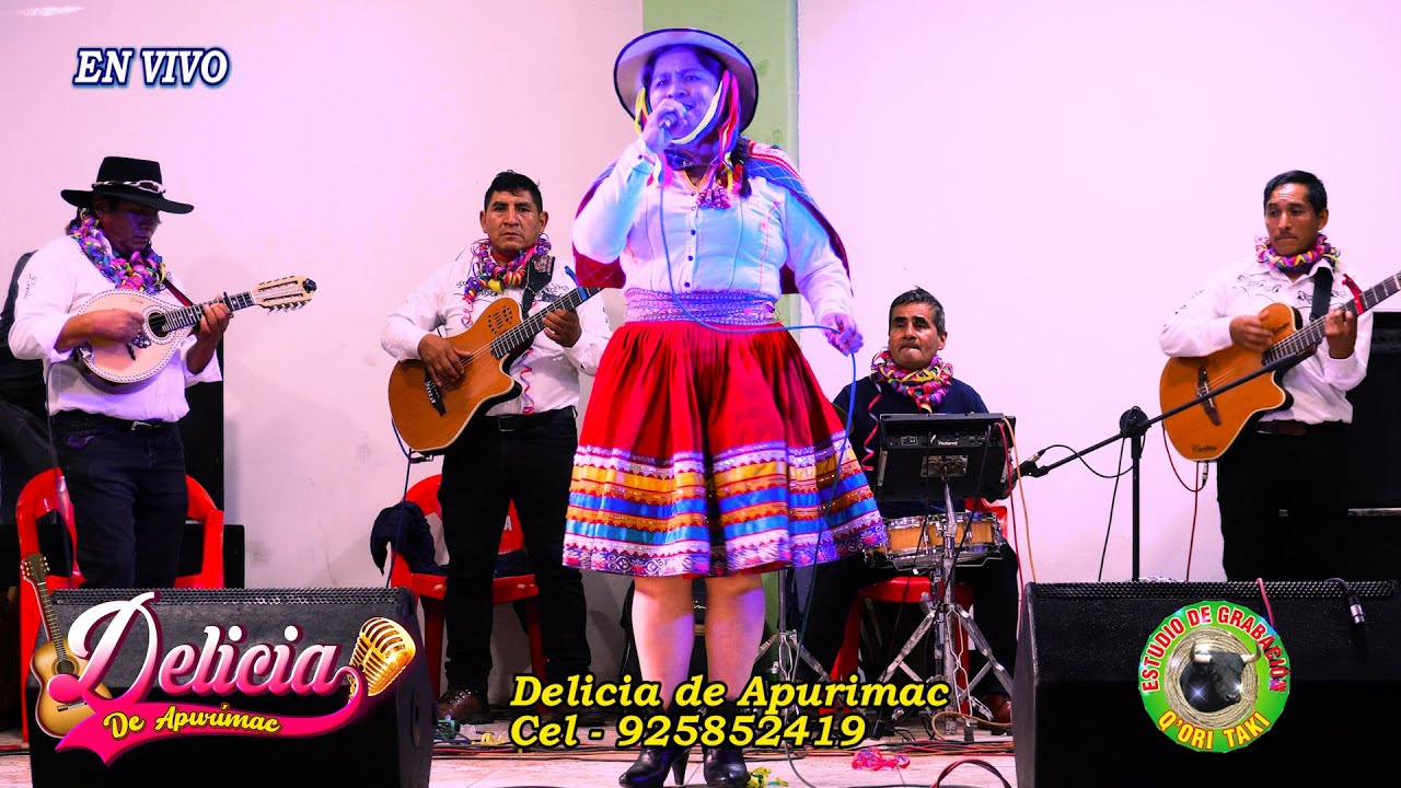 DELICIA DE APURIMAC - TEMA: MIX CARNAVAL DE TOTORA OROPESA EN VIVO 2025 ( Autor ) Delicia Ayala