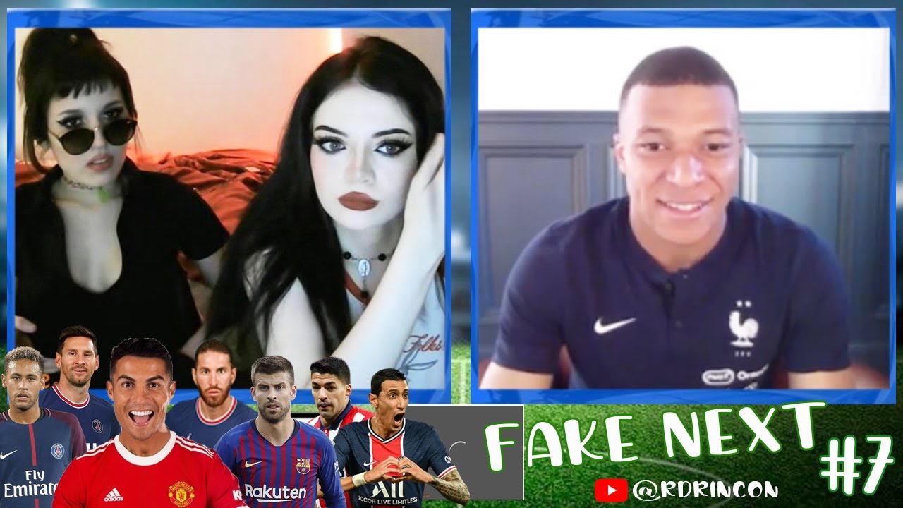 FAKE NEXT Con FUTBOLISTAS FAMOSOS  I Mbappé - Messi - Ronaldo - Neymar - Ramos y Más...