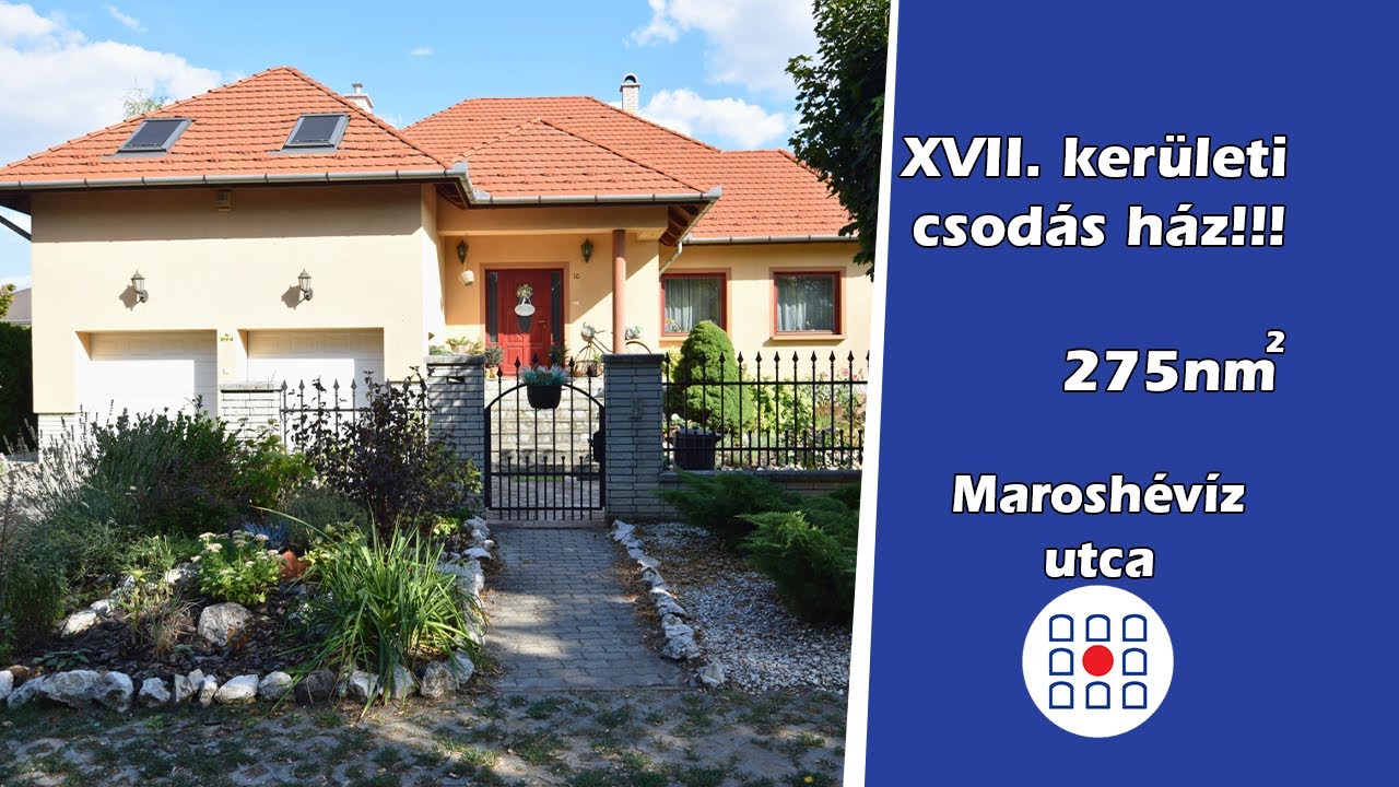 Eladó XVII. kerületi csodás ház!!!