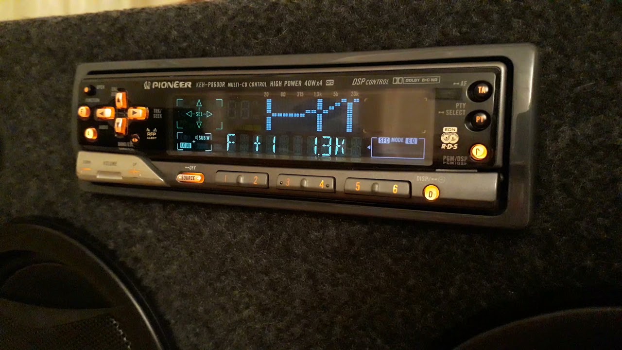 PIONEER KEH-P8600R- DEQ-P800 #DSP li ses arayanlar .. sedat şen