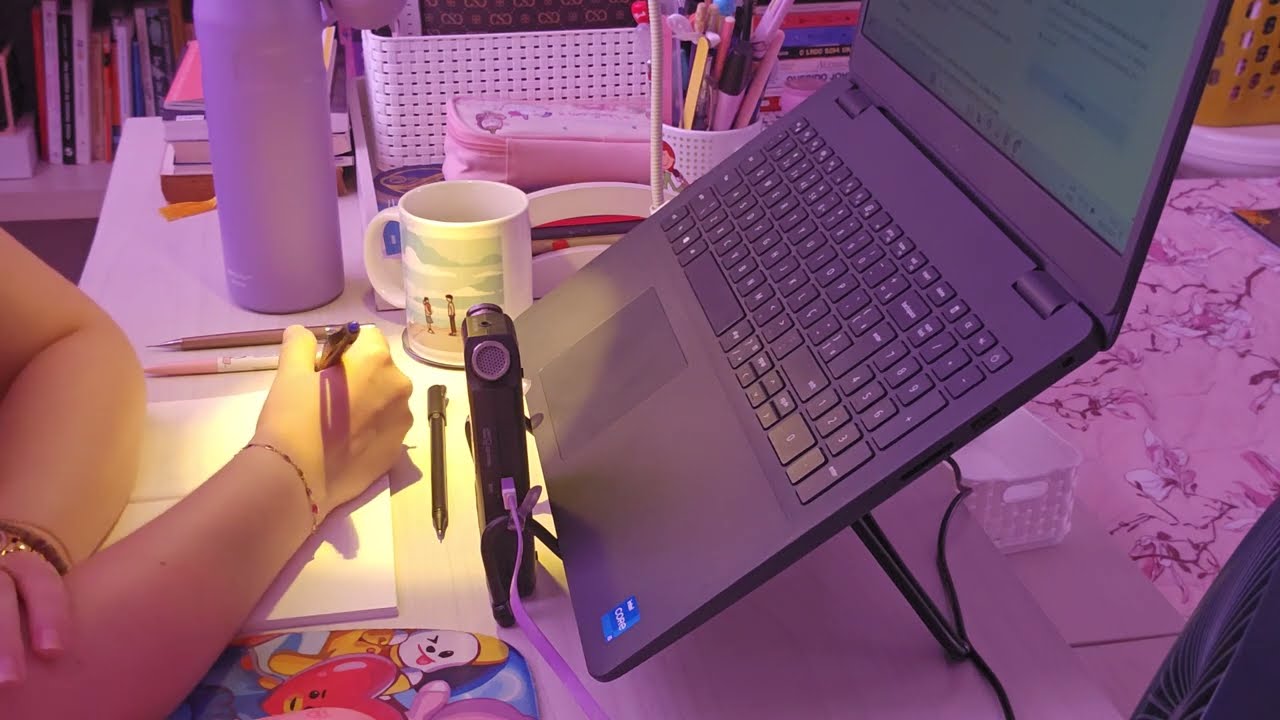 STUDY WITH ME | 2 HOURS | real time | no music | real background sound