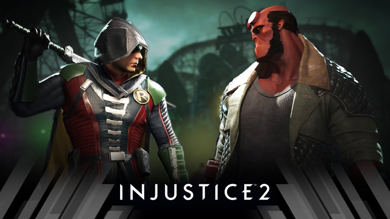 Injustice 2 - Robin Vs Hellboy (Very Hard)
