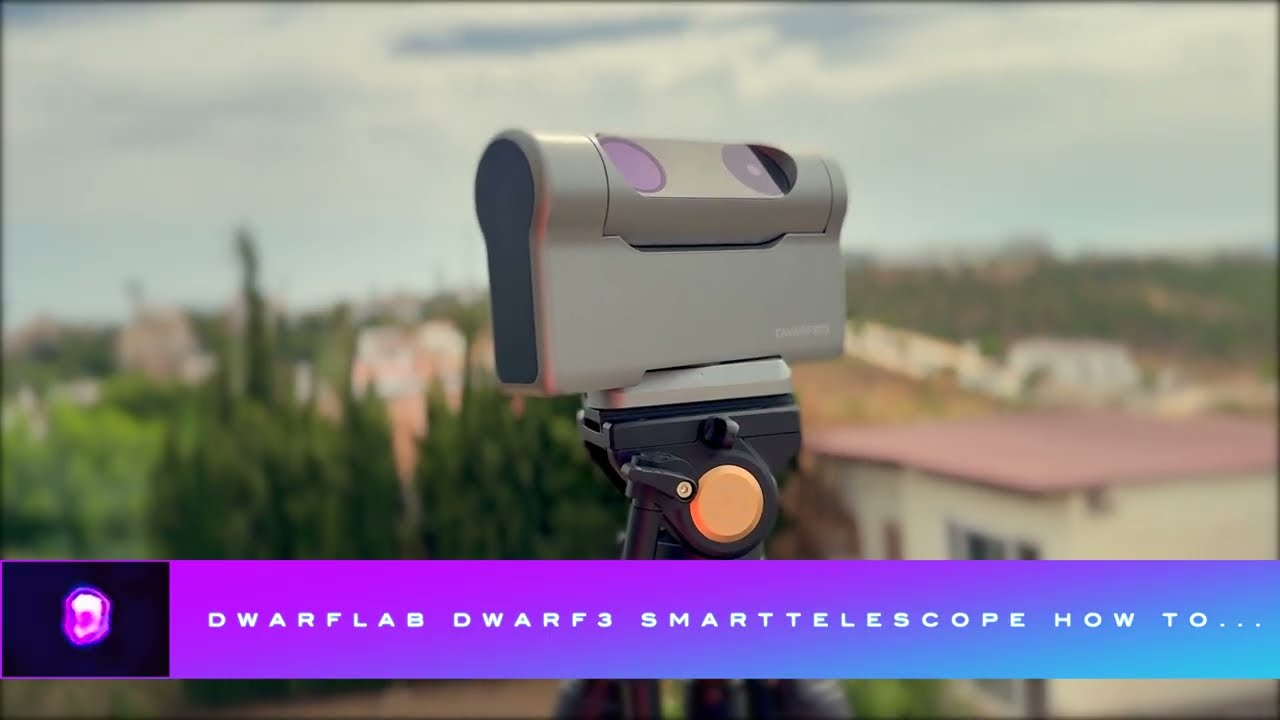 How To Use The DWARF 3 UFO Auto Track Mode in 4k