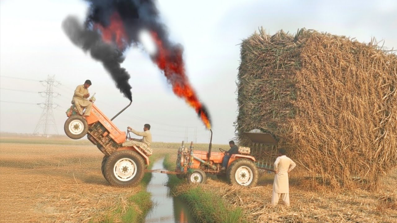 Alghazi 65 hp tractor full load 
