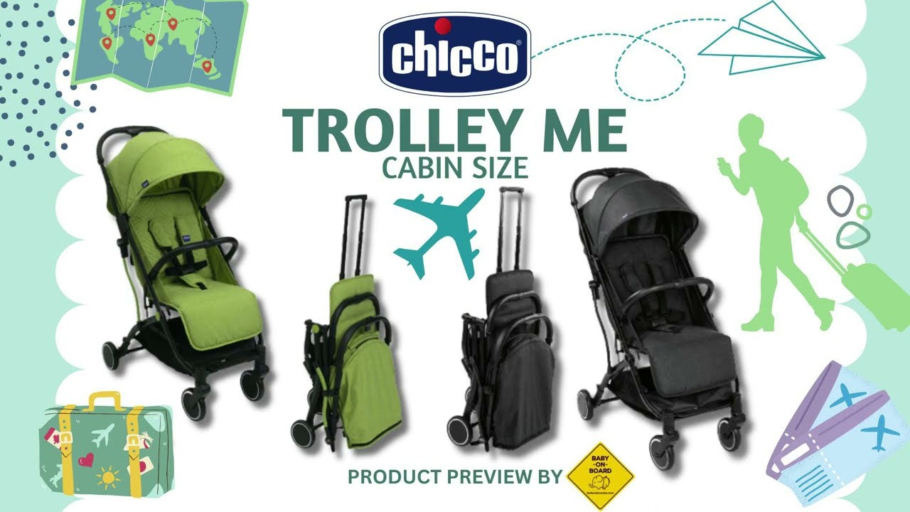 Chicco TrolleyMe stroller cabin size terbaru dari Chicco Indonesia