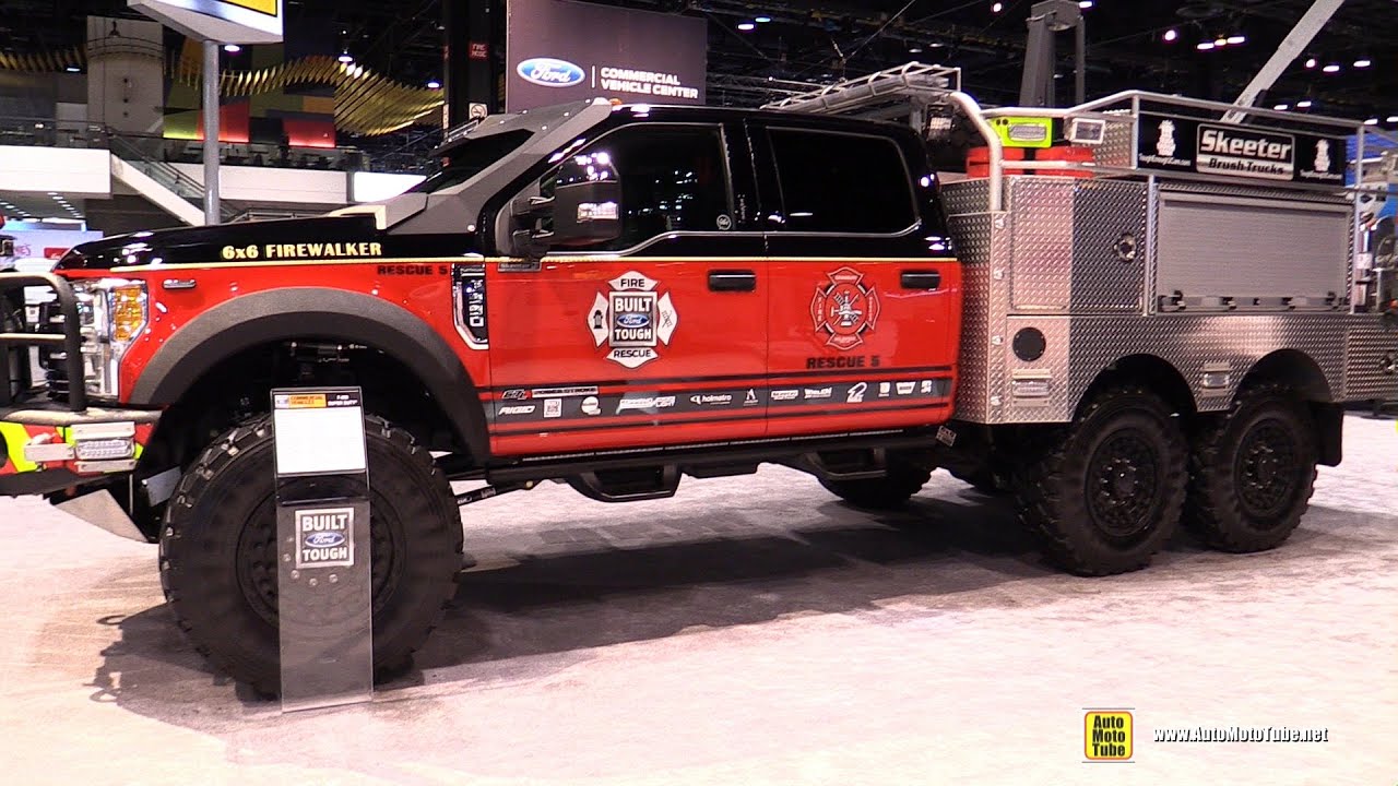 2019 Ford F550 Super Duty Fire Truck Walkaround - Exterior Tour