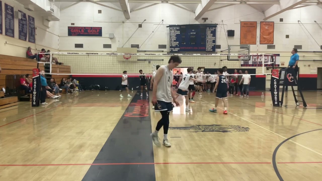 Boys Volleyball: Chatsworth vs Sanger (2023 Chatsworth Varsity Tournament Finals)