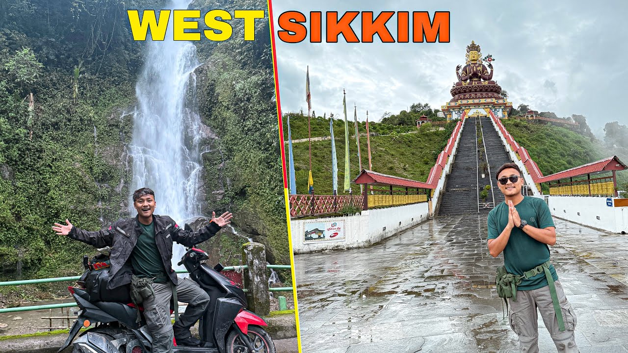 Riding South to West Sikkim &ndash; Epic Hills MotoVlog 🔥 Sikkim Ep.4 