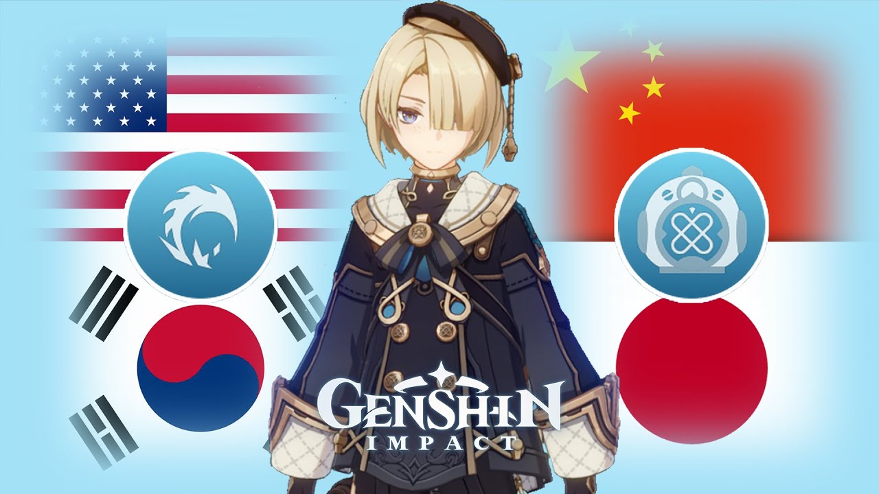 Freminet Voice in 4 Different Languages (Skills & Attack) | Genshin Impact Freminet