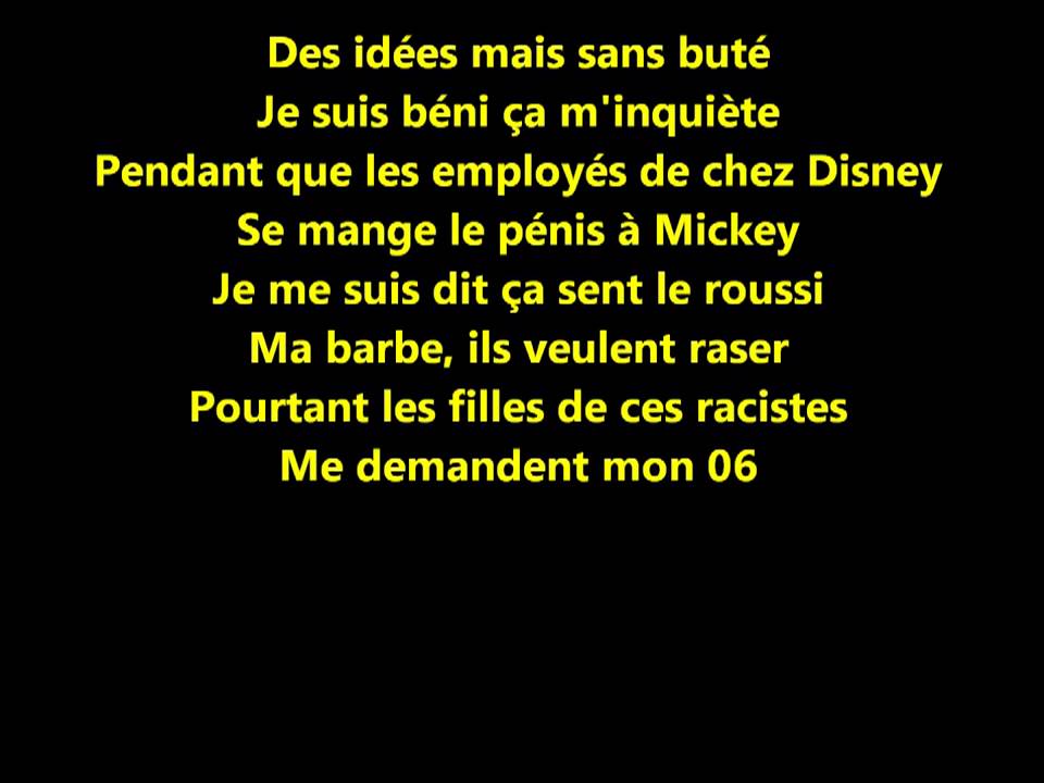 Ma&icirc;tre Gims - Meurtre par strangulation (Paroles)