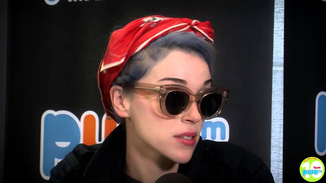 ST VINCENT INTERVIEW PUKKELPOP 2014 on PURE